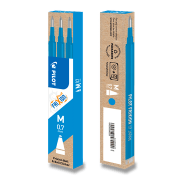 Pilot Polnilo 2067 FriXion M, 0,7 mm - nebesno modra