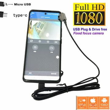 KJB 1080P mikro UVC OTG USB mini kamera za pametne telefone in računalnike