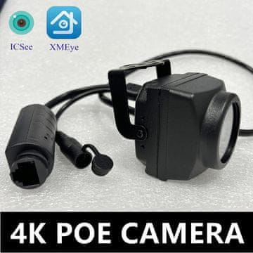 KJB 4K mini vodotesna POE IP kamera z nočnim vidom