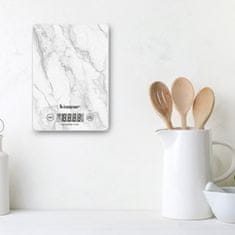 Beper Digitalna kuhinjska tehtnica iz belega marmorja