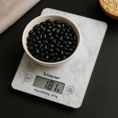 Beper Digitalna kuhinjska tehtnica iz belega marmorja