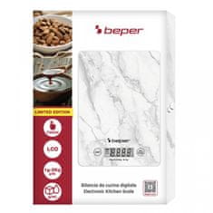Beper Digitalna kuhinjska tehtnica iz belega marmorja