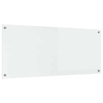 Vidaxl Kuhinjski panel Transparentno 120 x 50 cm kaljeno steklo