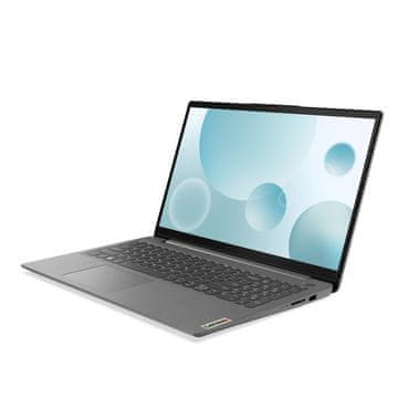 Lenovo IdeaPad 3 15IAU7 prenosnik, 39,6cm (15.6), FullHD, Core i3-1215U, 8GB, 512GB SSD, Brez OS, sivi (82RK019MSC)