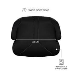 Kinderkraft I-BOOST 2 avtosedež, 125-150 cm, i-Size, črn