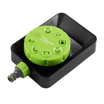 Stalco Garden Razpršilnik na stojalu, 8 funkcij, STR