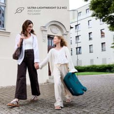 Kinderkraft I-BOOST 2 avtosedež, 125-150 cm, i-Size, zelen