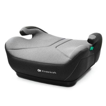 Kinderkraft I-BOOST 2 avtosedež, 125-150 cm, i-Size, siv