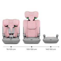 Kinderkraft I-COMFY avtosedež, 76-150 cm, i-Size, roza