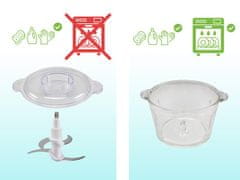 Beper Sekljalnik s stekleno posodo 1,5 L, P102ROB001