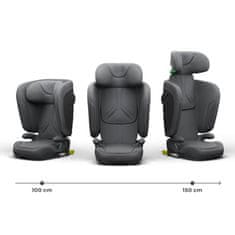 Kinderkraft UNITY 2 avtosedež, 100-150 cm, i-Size, siv