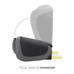 Kinderkraft UNITY 2 avtosedež, 100-150 cm, i-Size, siv