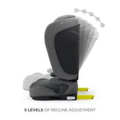 Kinderkraft UNITY 2 avtosedež, 100-150 cm, i-Size, siv