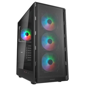 Cougar AirFace Pure RGB ohišje, Mid Tower, belo (CGR-2GA5W-RGB)