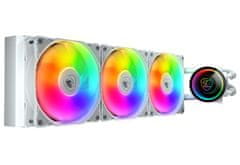 Cougar Poseidon Elite ARGB 360 AiO vodno hlajenje za procesor, belo (CGR-PSDELRGB-W-360)
