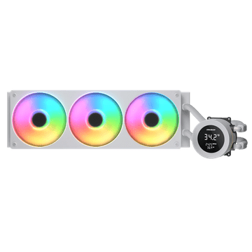 Cougar Poseidon Vistek ARGB 240 AiO vodno hlajenje za procesort, črno (CGR-PSDVARGB-B-240)