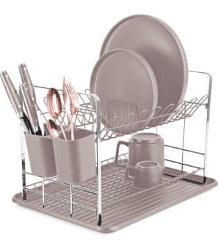 Berlingerhaus Odcejalnik za posodo Taupe Collection BH-8596