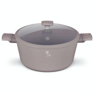 Berlingerhaus Kozarec s titanovo površino in pokrovom 30 cm Taupe Collection BH-8103
