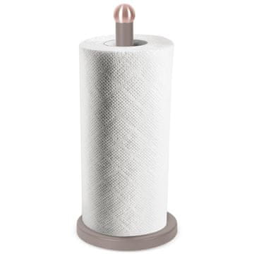 Nosilec papirnatih brisač iz nerjavečega jekla Taupe Collection BH-6840