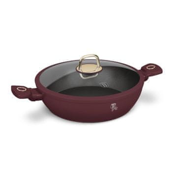 Kozarec s titanovo površino in pokrovom 30 cm Leonardo Collection BH-8039