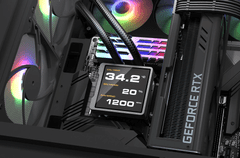 Cougar Poseidon Vistek Pro ARGB 240 vodno hlajenje za procesor, belo (CGR-PSDVPRGB-W-240)