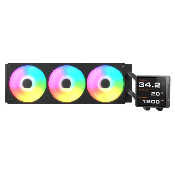 Cougar Poseidon Vistek Pro ARGB 240 vodno hlajenje za procesor, črno (CGR-PSDVPRGB-B-240)