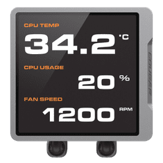 Cougar Poseidon Vistek Pro ARGB 240 vodno hlajenje za procesor, črno (CGR-PSDVPRGB-B-240)