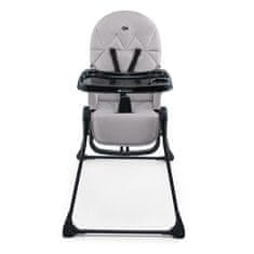 Kinderkraft BINCI stolček za hranjenje, siv