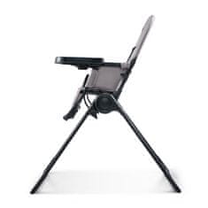 Kinderkraft BINCI stolček za hranjenje, siv