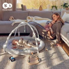 Kinderkraft COZYPLAY igralna podloga, siva