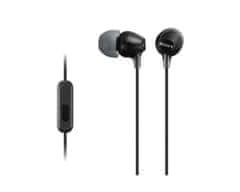 Sony Žične slušalke MDR-EX15AP, črna