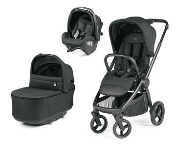 Peg Perego City Loop Pro komplet 3v1 Pop Up Lounge, metalno zelen