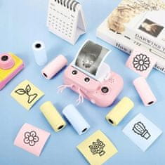 Verkgroup 3x barvne nadomestne rolice termalnega papirja za foto termični tiskalnik