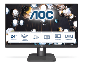 AOC 24E1Q 23,8" IPS FHD monitor za delo in domačo pisarno