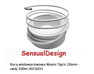 shumee Wavin Tigris 20 mm večplastna cev - 100 m zvitek 3023031