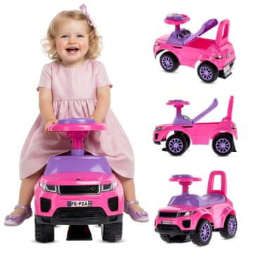 shumee Otroški voziček za enoletnika, roza, 12 mesecev+