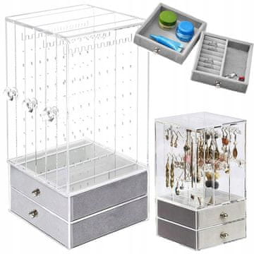 Verkgroup Pleksi organizator za nakit s semiš predali