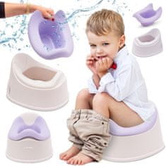 shumee Sun Baby protizdrsna kahlica z odstranljivim vložkom, stabilna, bela in vijolična