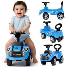 shumee Avtomobilček za potisk GO GO Fassion moder