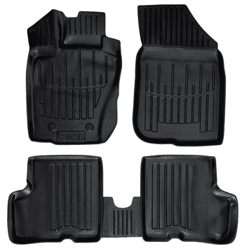 shumee Avtomobilske preproge Dacia Duster I 2015-2018 po prenovi, štirikolesni pogon (4WD)