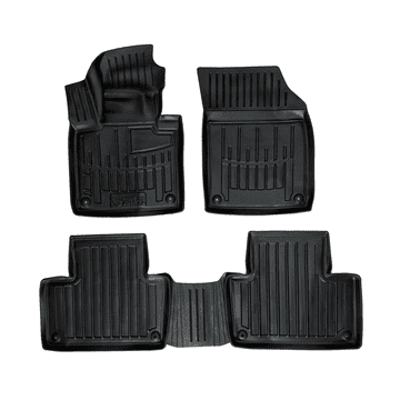 shumee Avtomobilske preproge za Volvo XC90 II od modelnega leta 2014, 1. in 2. vrsta sedežev