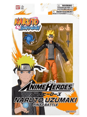 Bandai Figura Science Naruto Ship Electric Naruto Spiral Final Punishment 16,5 cm