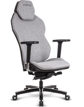 shumee Vrtljiv pisarniški stol Quersus 360 ICOS.1.1 železno siv