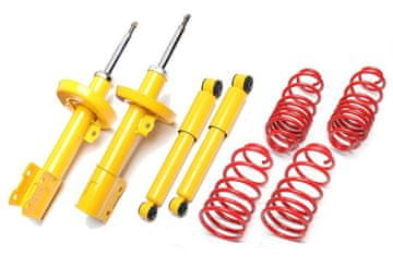 TATechnix NOVO športno vzmetenje OPEL ASTRA 2 G 60/40 mm CERTIFICIRANO