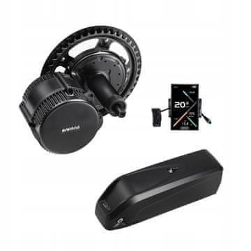 shumee Komplet za predelavo električnega kolesa Bafang 36V 250W 24AH