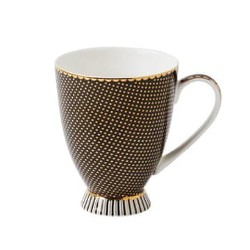 Maxwell & Williams Lonček Regency 300ml / črna / porcelan