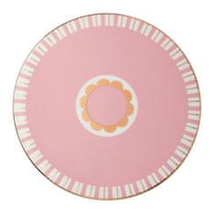 Maxwell & Williams Krožnik s podstavkom za torto Regency 28cm / roza / porcelan