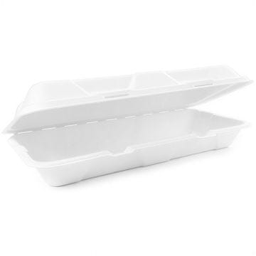 shumee Škatla za jedilni list iz sladkornega trsa 1200 ml, 31 x 14,5 x 6 cm 125 kosov.