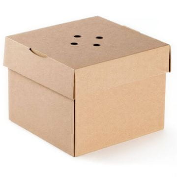 shumee Zložljiva škatla za burgerje 13 x 13 x 10 cm 100 kosov.