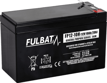 shumee Akumulator FULBAT LAWN&GARDEN FUL AGM - FP12-10H (T2)